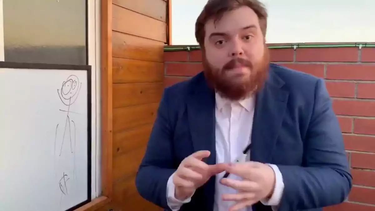 El famoso Streamer Ibai Llanos tiene un mensaje para los jóvenes.